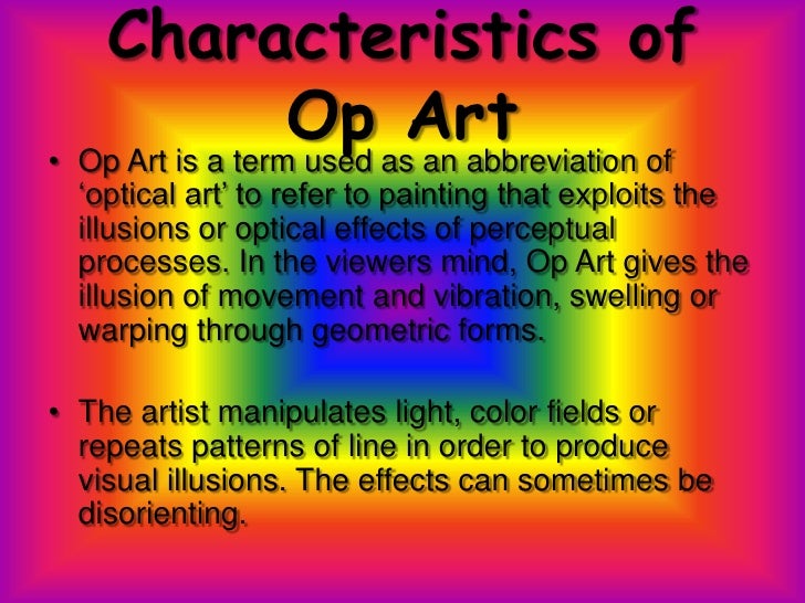 Characteristics Of Line In Art : Op art by christina anderson