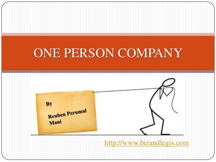 Opc one person company