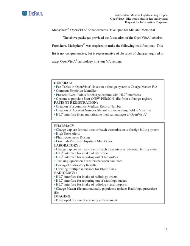 Electronic Medical Record Problem List