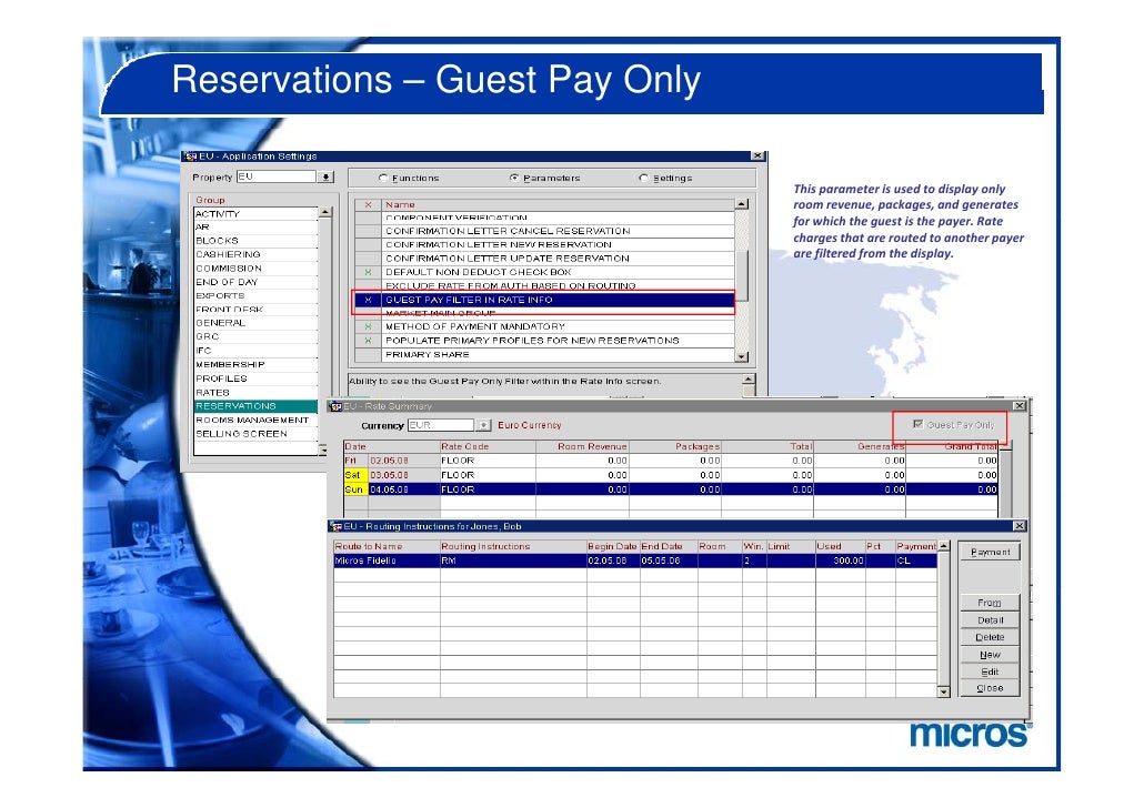 Opera Hotel V5 New Features Pms