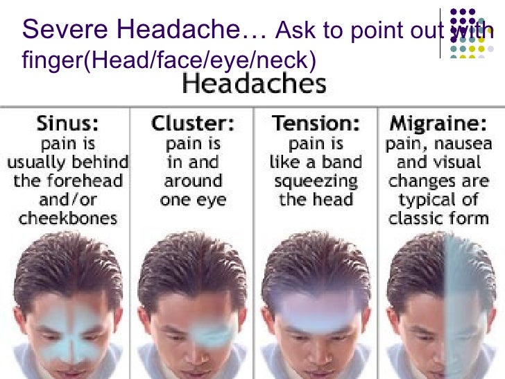 Masturbation good against headaches