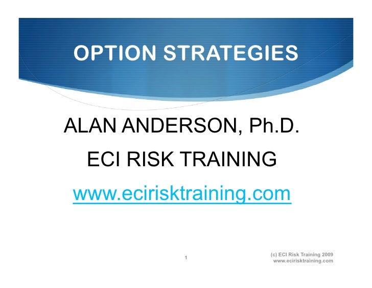 Options strategies video