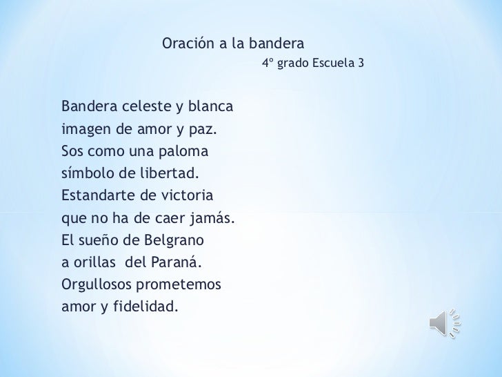 Oraciones De La Bandera | oracion a la bandera Oraciones De La Bandera | oracion a la bandera