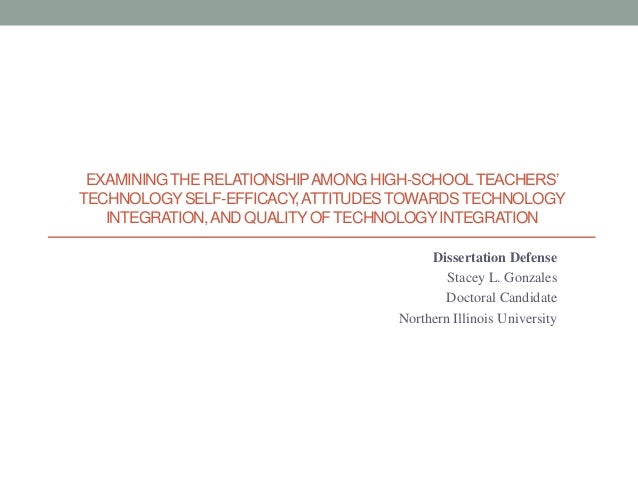Dissertation on teacher efficacy