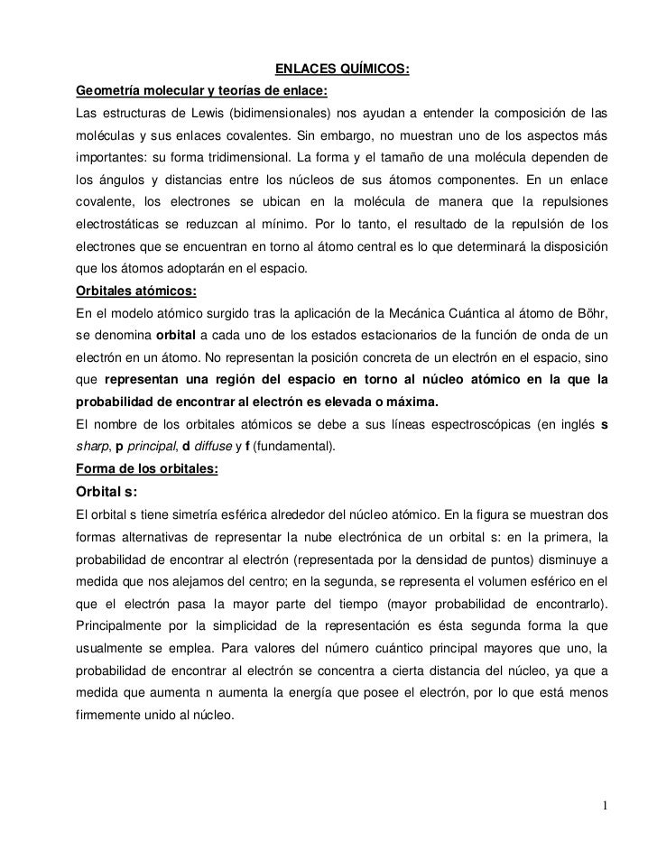 GEOMETRIA DE LAS MOLECULAS ORGANICAS geometria de las moleculas organicas: