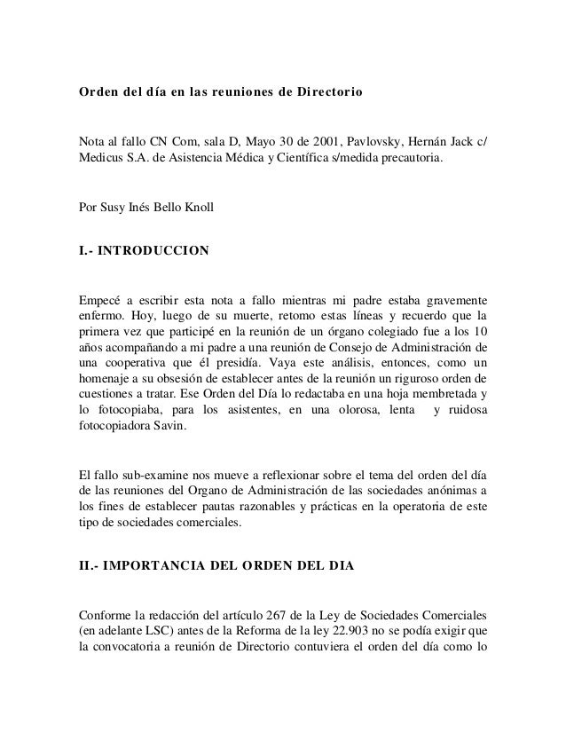 orden del dia barca fontanacountryinn com formato orden del dia reunion