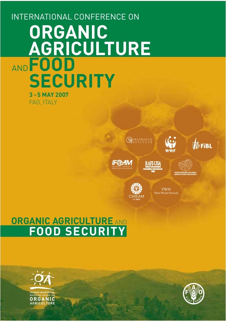 Organic agriculture and food security
