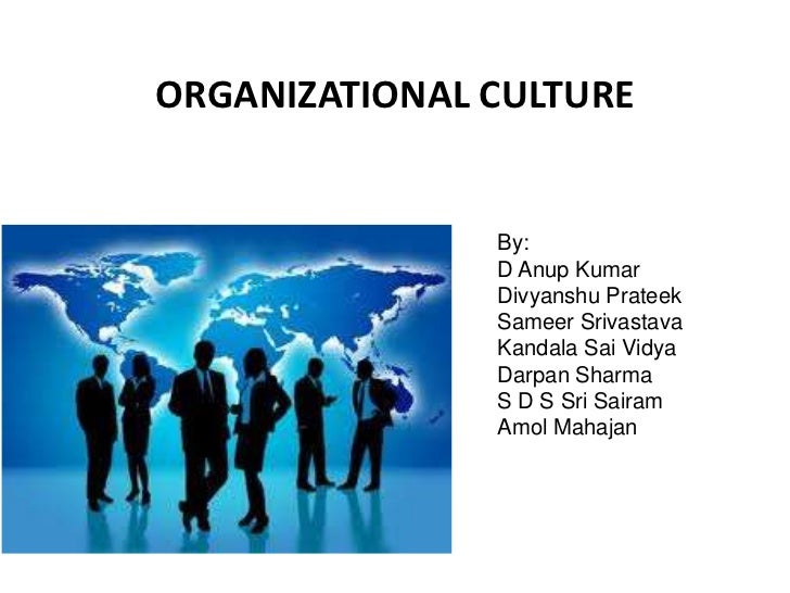 Organizational culture assignment pdf image