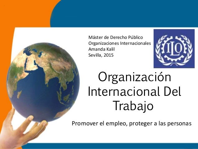 Resumen Organización internacional del trabajo