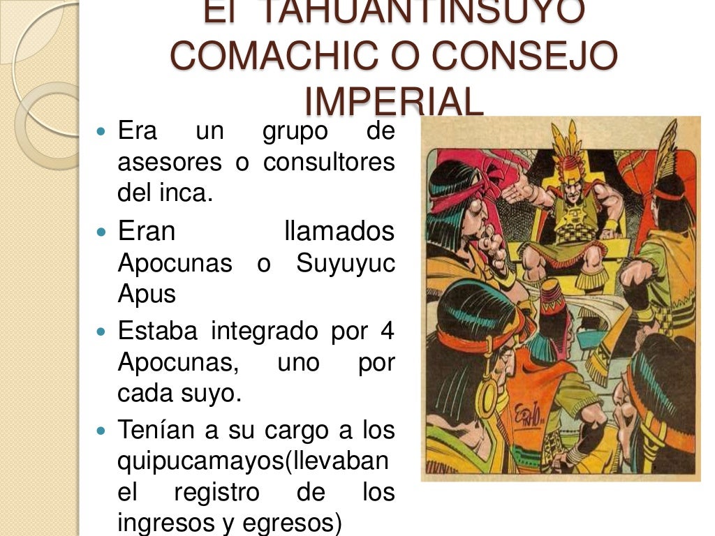 Organización política de los incas