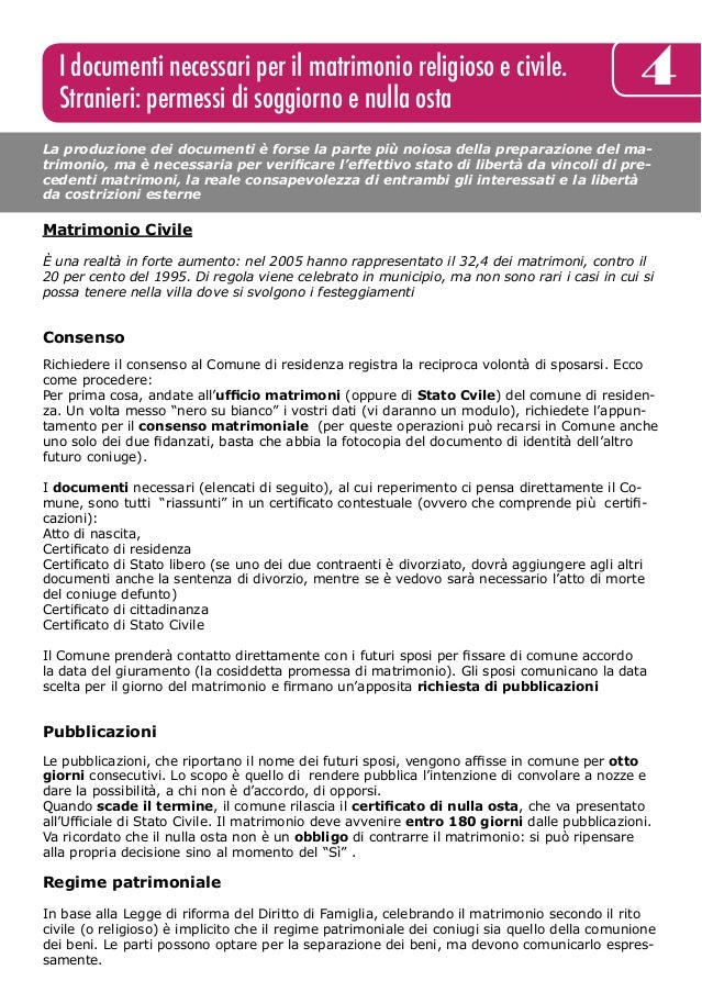 promessa matrimonio brasile validita giuridica