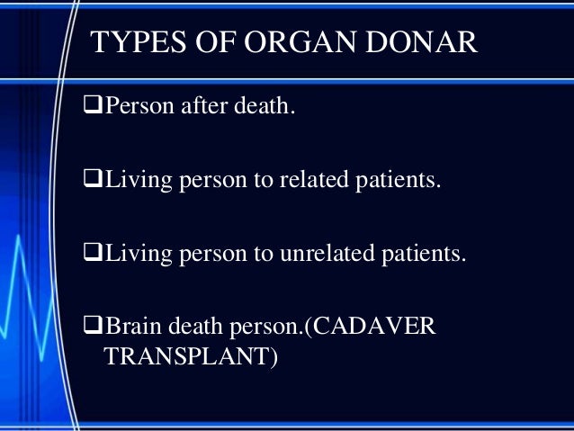 Organ Donation Persuasive Essay