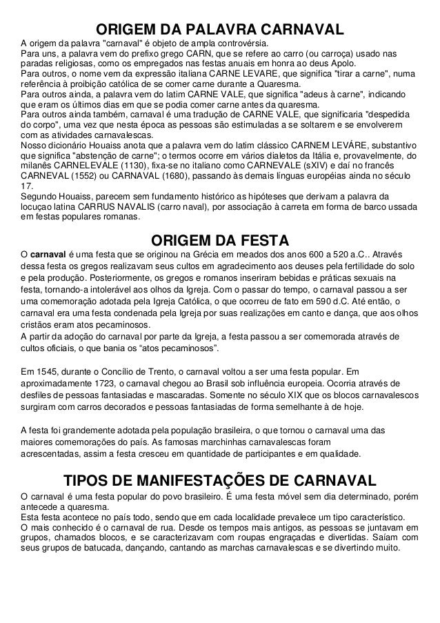 Origem da palavra carnaval Armario Organizador De Brinquedos Em Mdf ~ Origem da palavra carnaval