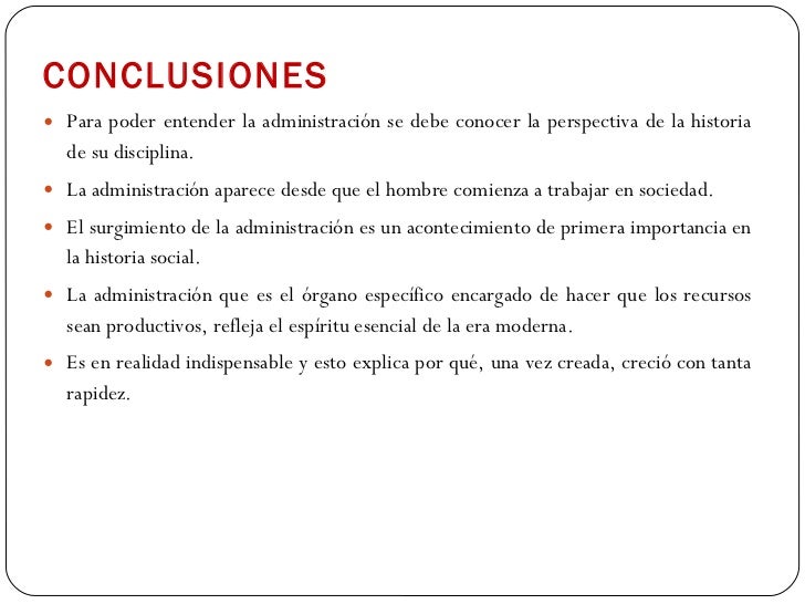 Origen y evolucion de la administracion