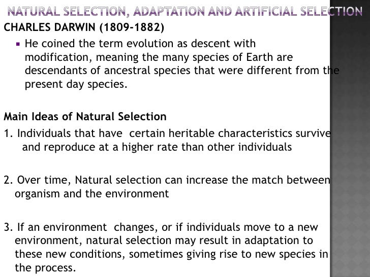 Inheritance Of Characteristics In Natural Selection Inheritance Of Characteristics In Natural Selection