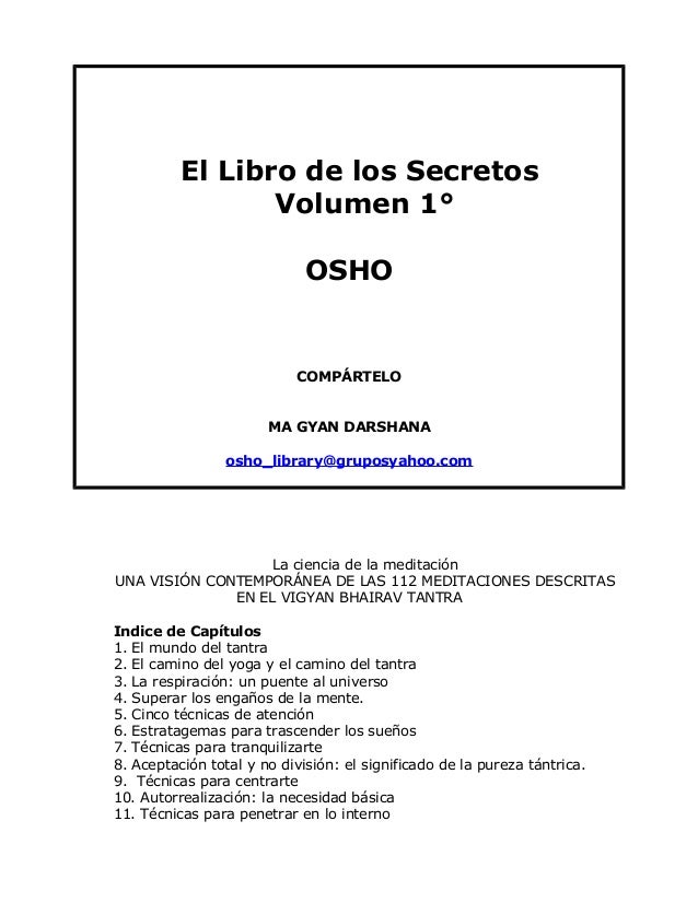 LIBRO LA SEMILLA DE MOSTAZA OSHO PDF DOWNLOAD