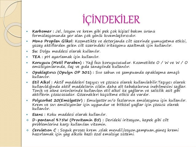 Hayatımızın İçindeki Kozmetik Ürünleri