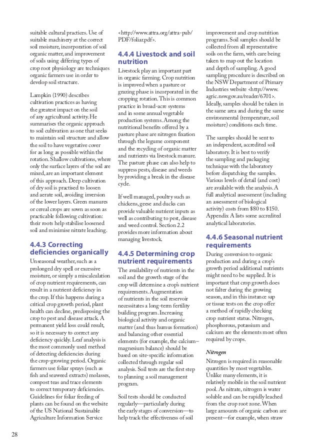 soils handling for practice good guide