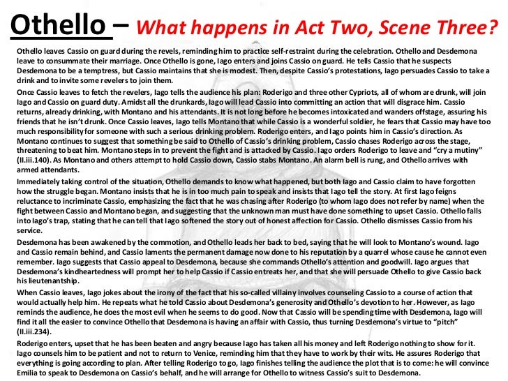 Othello literary essay