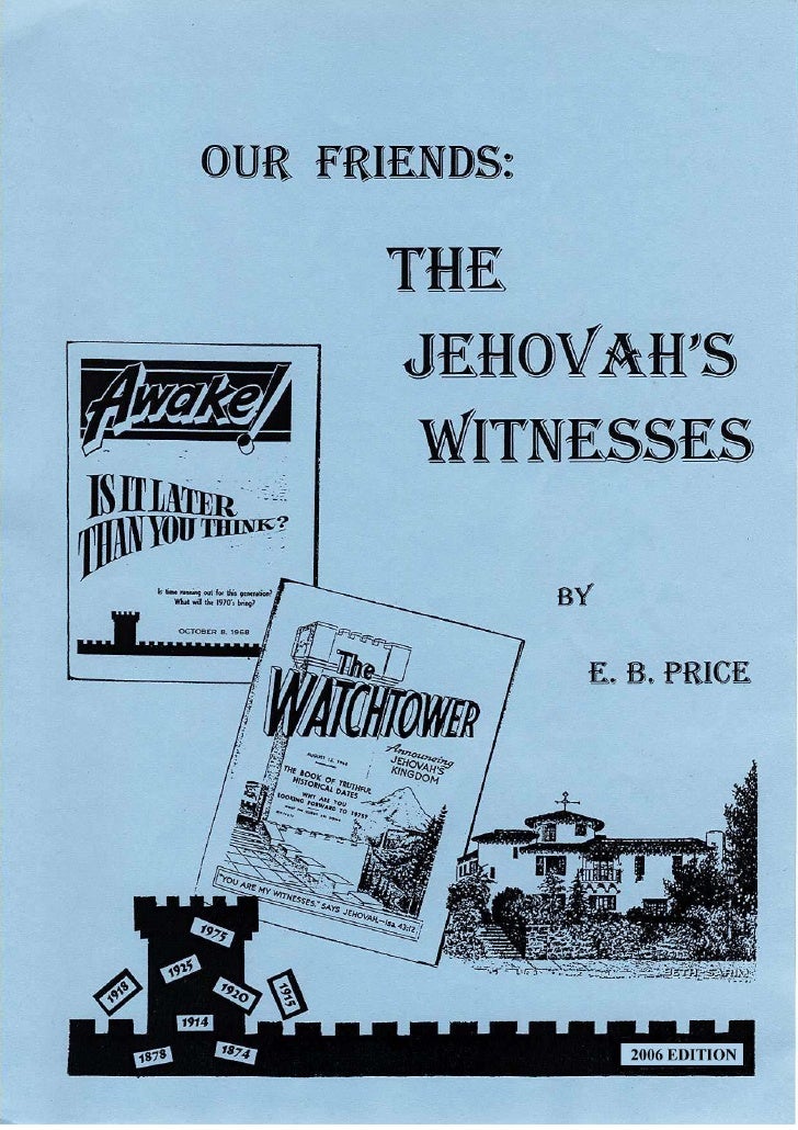 an analysis of the jehovahs witnesses This belief bulletin presents basic jehovah's witnesses' history and doctrines and provides a biblical analysis and response history in 1870, charles taze russell began an independent bible study, focusing on the second coming of christ and biblical chronology. an analysis of the jehovahs witnesses This belief bulletin presents basic jehovah's witnesses' history and doctrines and provides a biblical analysis and response history in 1870, charles taze russell began an independent bible study, focusing on the second coming of christ and biblical chronology.