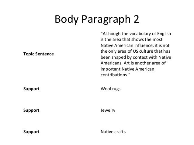 Possible Culture Topics for Papers
