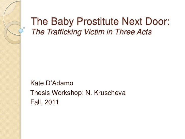 human sex trafficking thesis human sex trafficking thesis