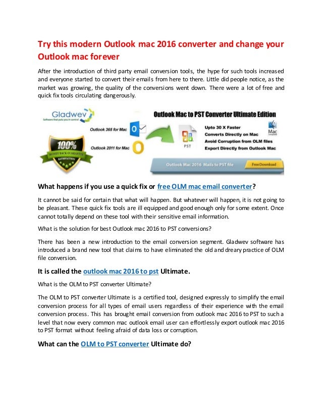 How To Backup Emails In Outlook For Mac 2011