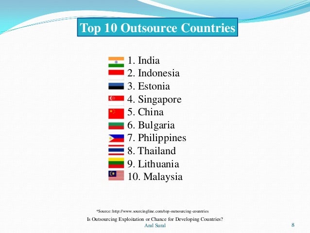 Legal issues involved in outsourcing jobs to foreign countries