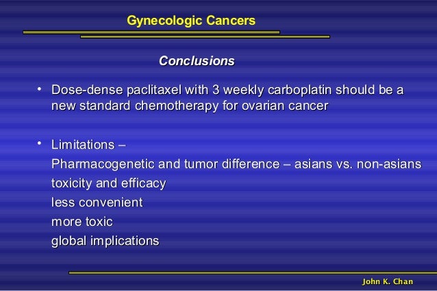 Ovarian Cancer Treatment The Latest and Greatest