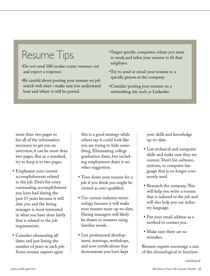 Professional resume writing utah