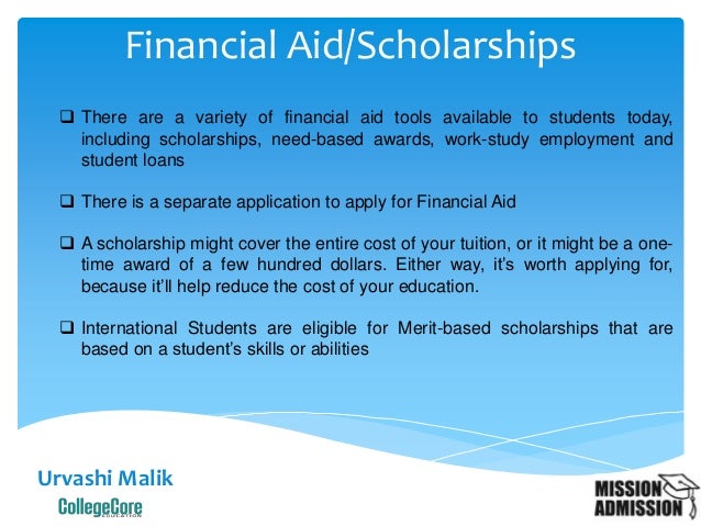Essay financial aid scholarship