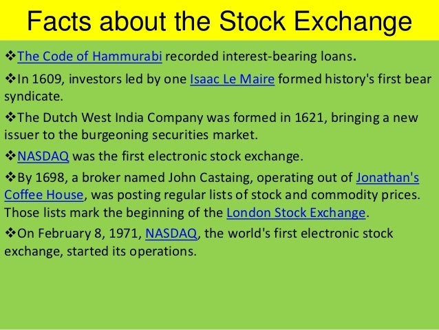 Difference between forex and stock exchange