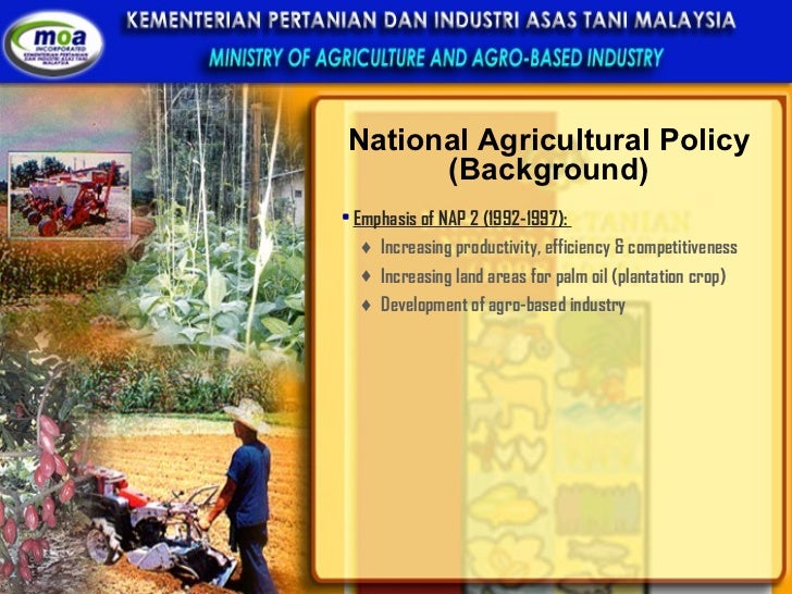 <ul><ul><li>Emphasis of NAP 2 (1992-1997): </li></ul></ul><ul><ul><ul><li>Increasing productivity, efficiency & competiti...