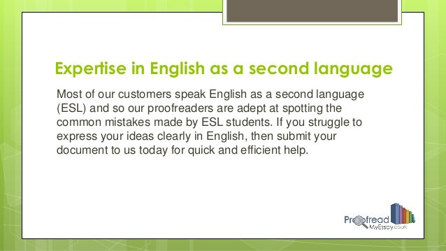 Essays teaching english second language