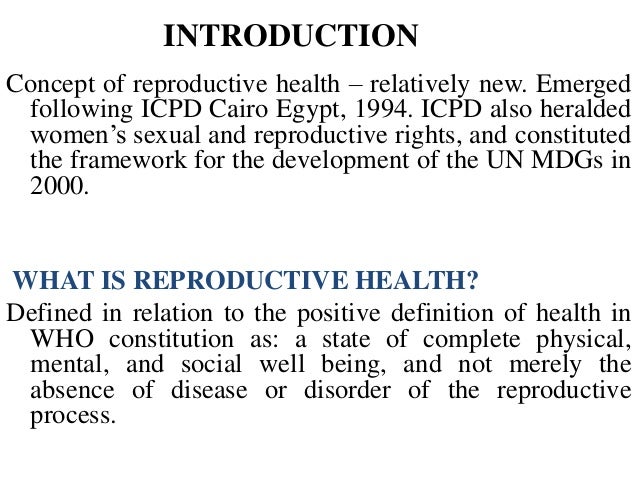 Sexual And Reproductive Rights Of Women 36
