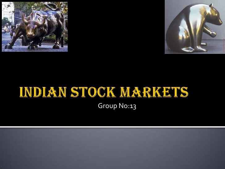 regulation stock or exchange market in india ppt