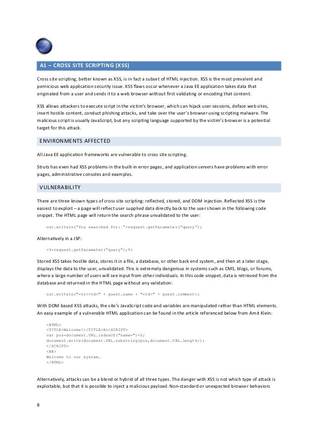 Filter xss java map