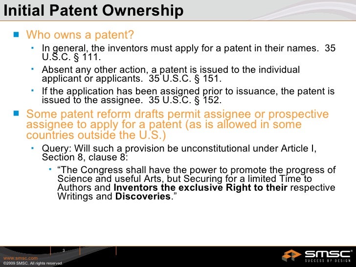 Patent assignment records