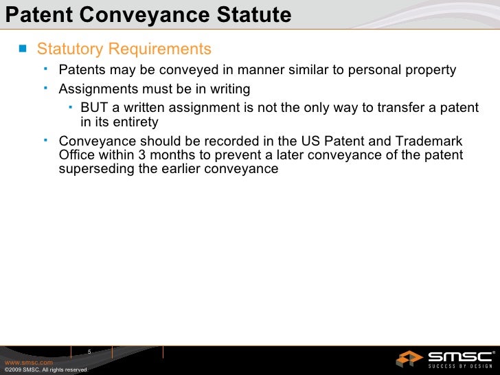 Patent Application Assignment