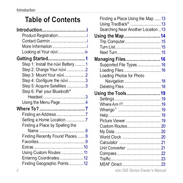 garmin guide travel