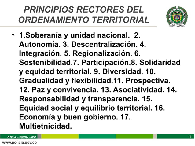 P I Ordenamiento Territorial PPT