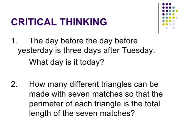 writing multiple choice questions that demand critical thinking Critical thinking multiple choice questions at our uk essay writing site we demand this means more than “learn geography” or “think critically. writing multiple choice questions that demand critical thinking Critical thinking multiple choice questions at our uk essay writing site we demand this means more than “learn geography” or “think critically.