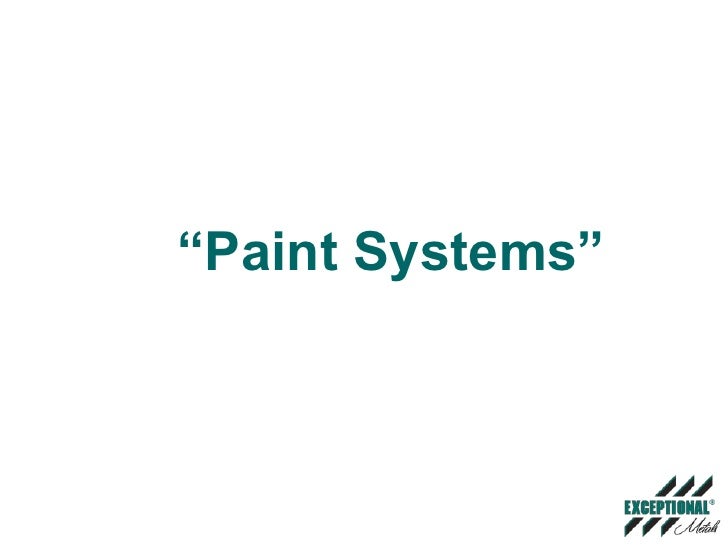 Paint Systems