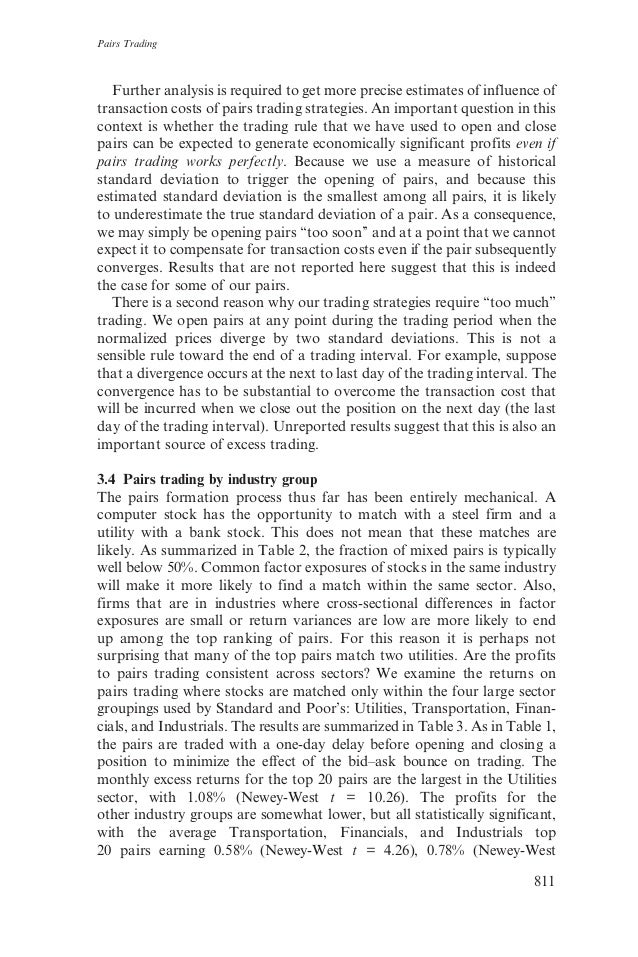 Arbitrage trading strategy implies that