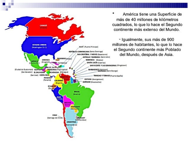 Unidad: Geografía de América.