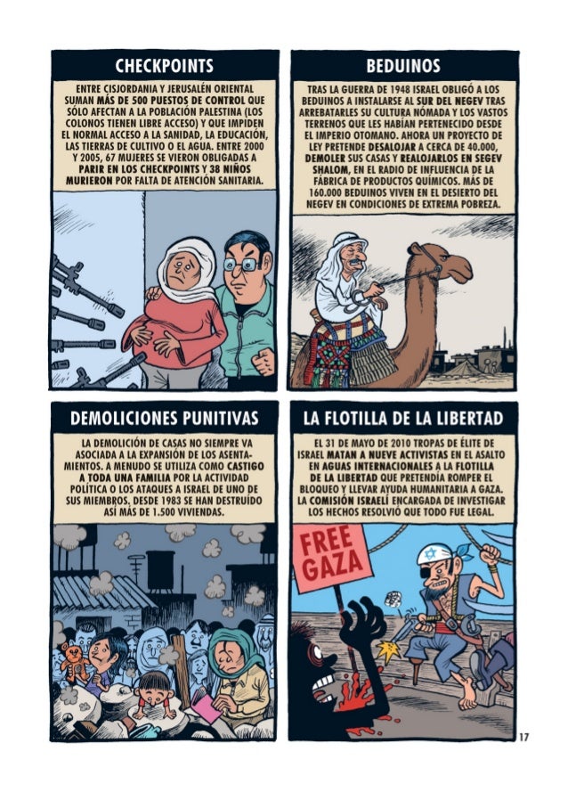 Entende el conflicto Israeli-Palestino en comics