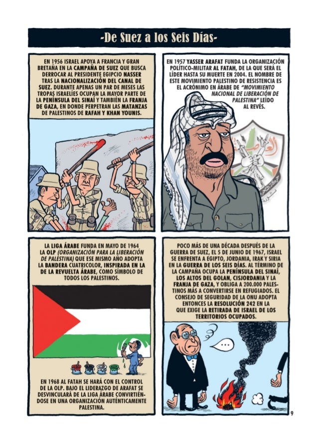 Entende el conflicto Israeli-Palestino en comics