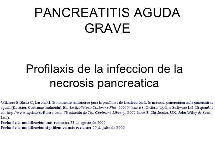 Pancreatitis Aguda Grave Necrosis Pancreatica Pancreatitis Aguda Grave Necrosis Pancreatica
