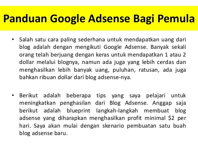 Panduan Lengkap Google AdSense: Dari Pendaftaran hingga Optimasi Pendapatan