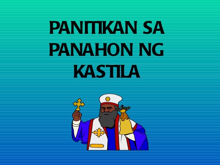 Panitikan sa panahon ng kastila